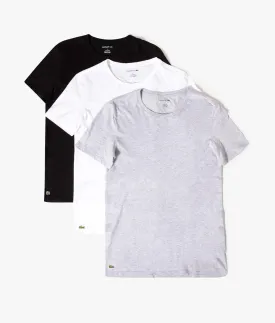 3 Pack Of Short Sleeve Crew Neck T-Shirts