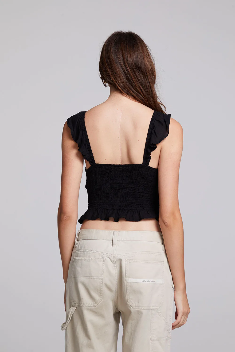 Alessia Black Blouse