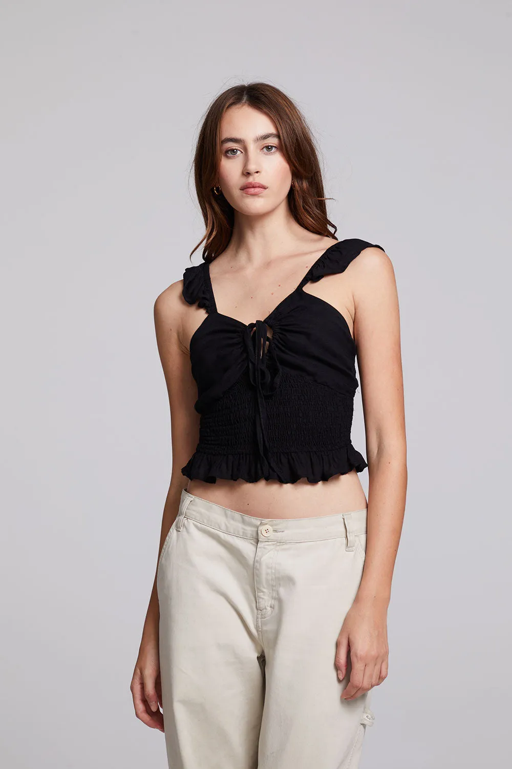 Alessia Black Blouse