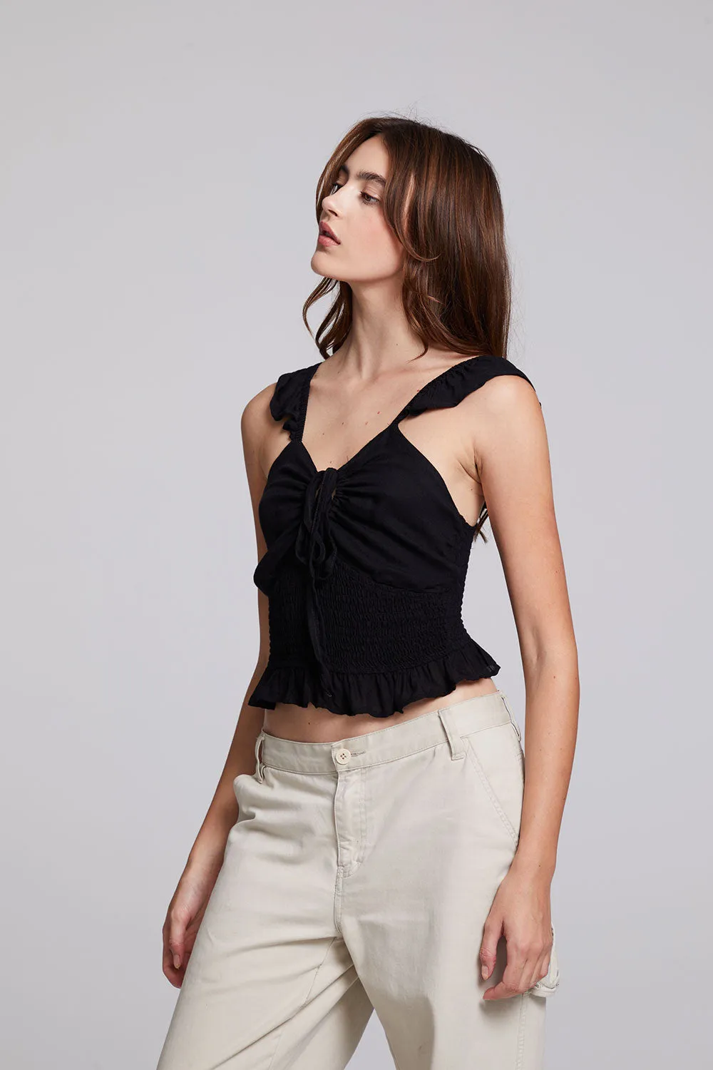 Alessia Black Blouse