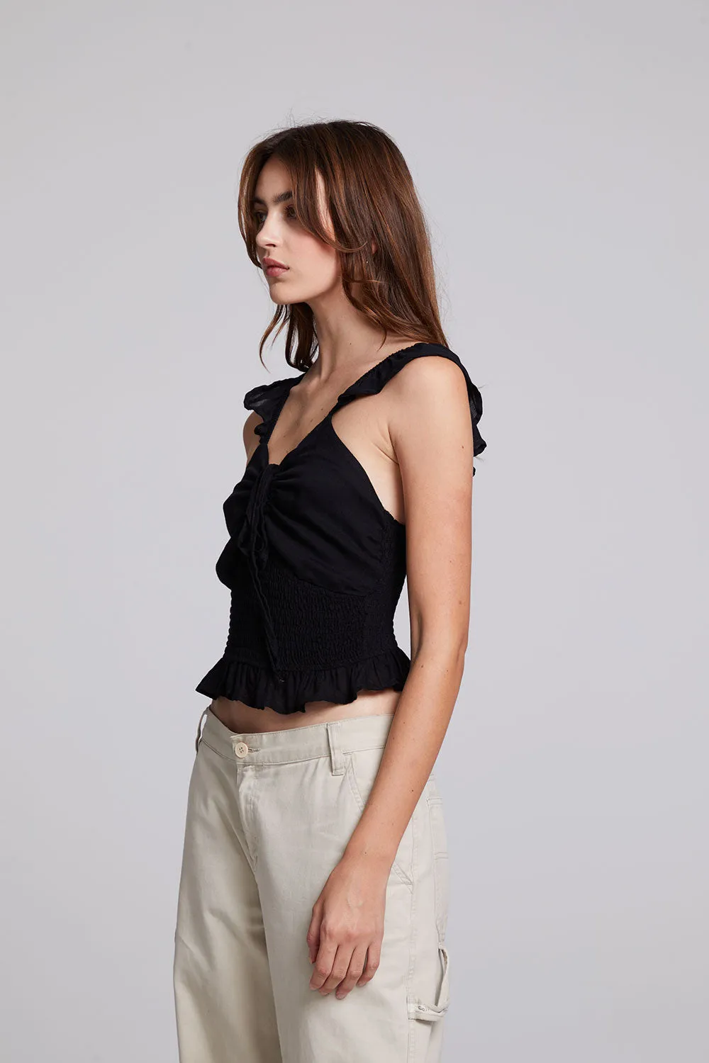 Alessia Black Blouse