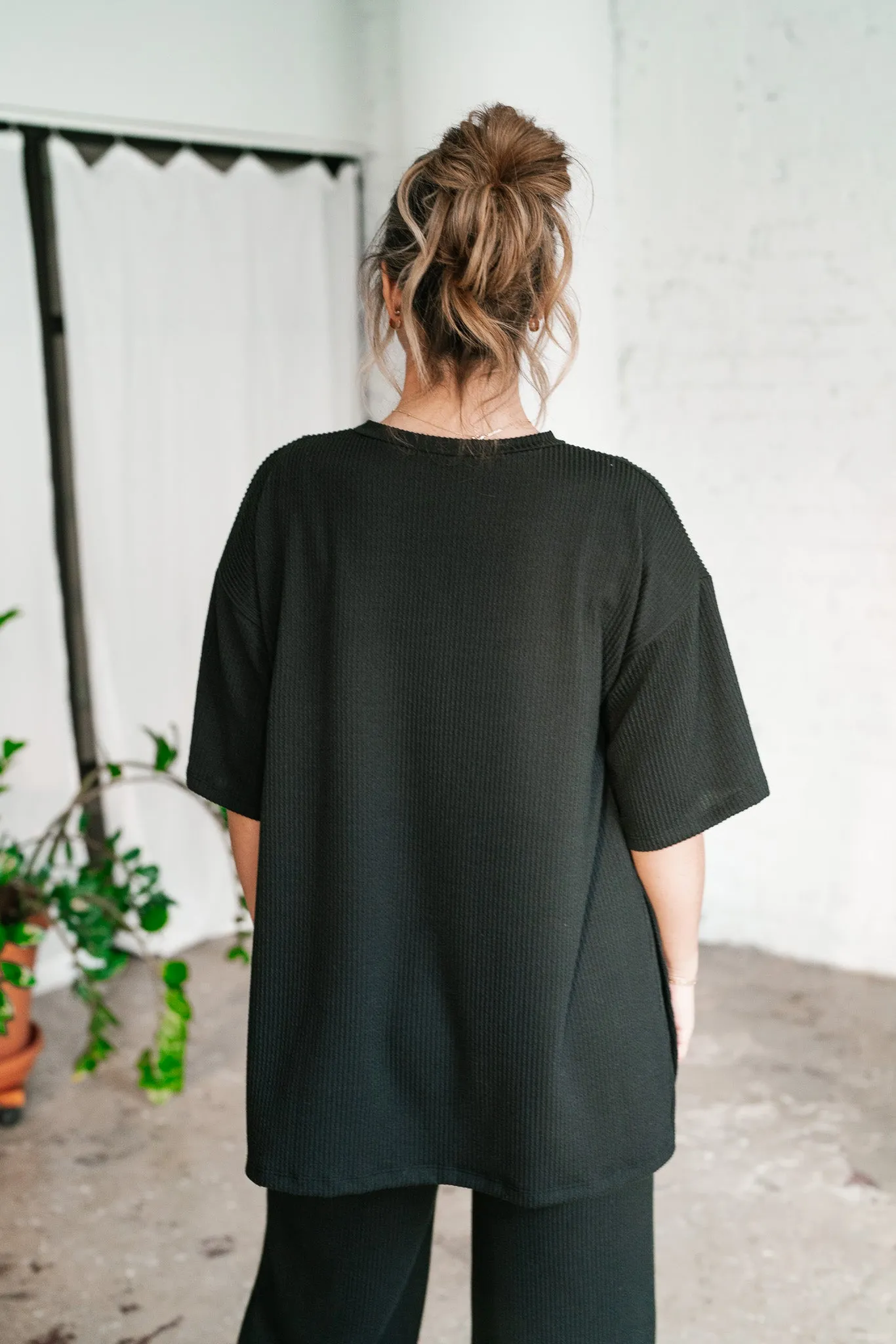 Always Cozy Ribbed Set - Top