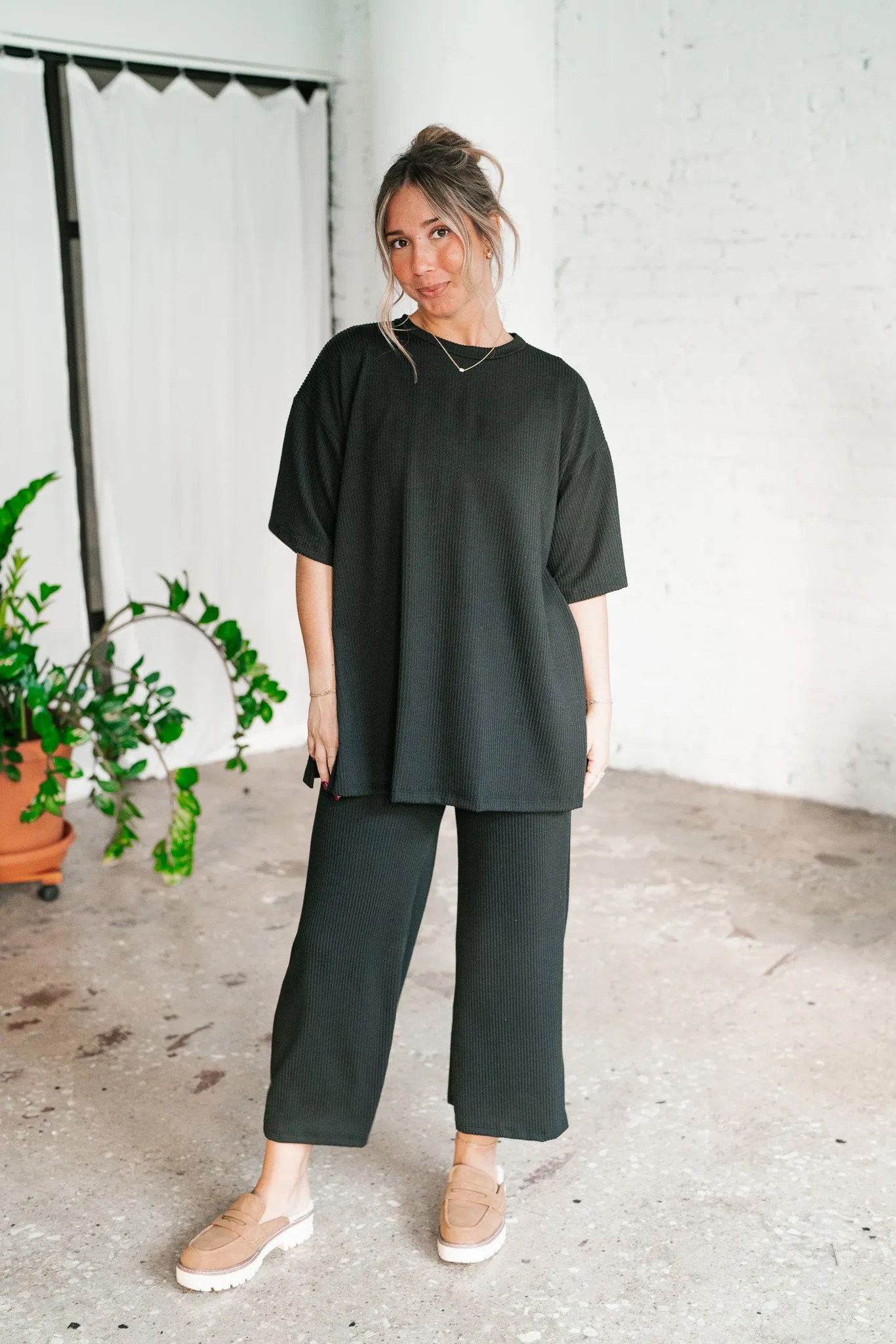 Always Cozy Ribbed Set - Top