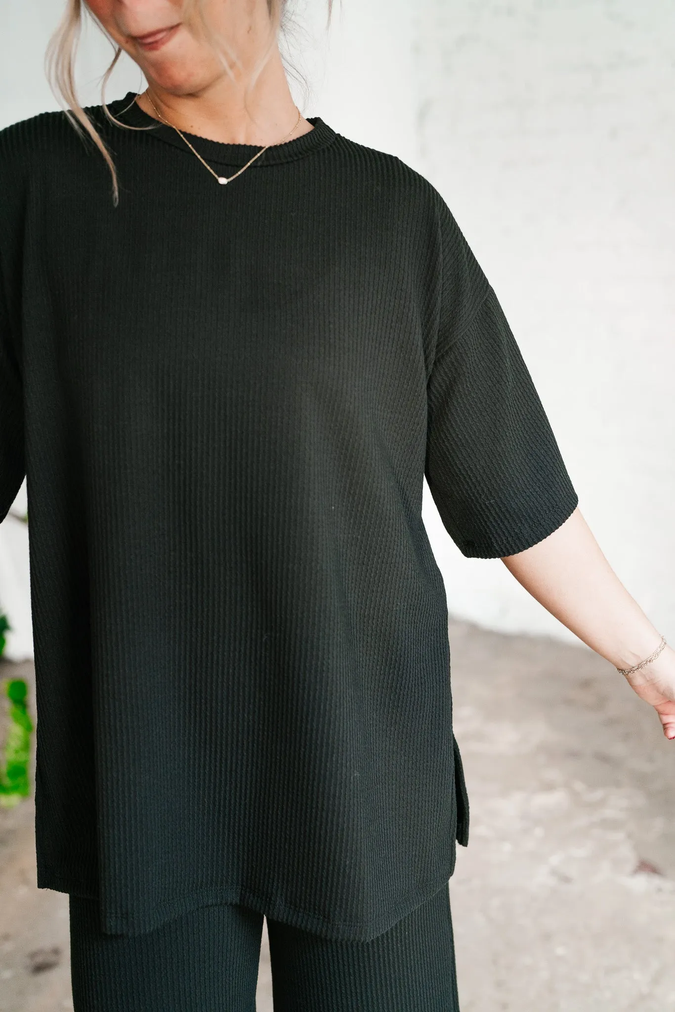 Always Cozy Ribbed Set - Top