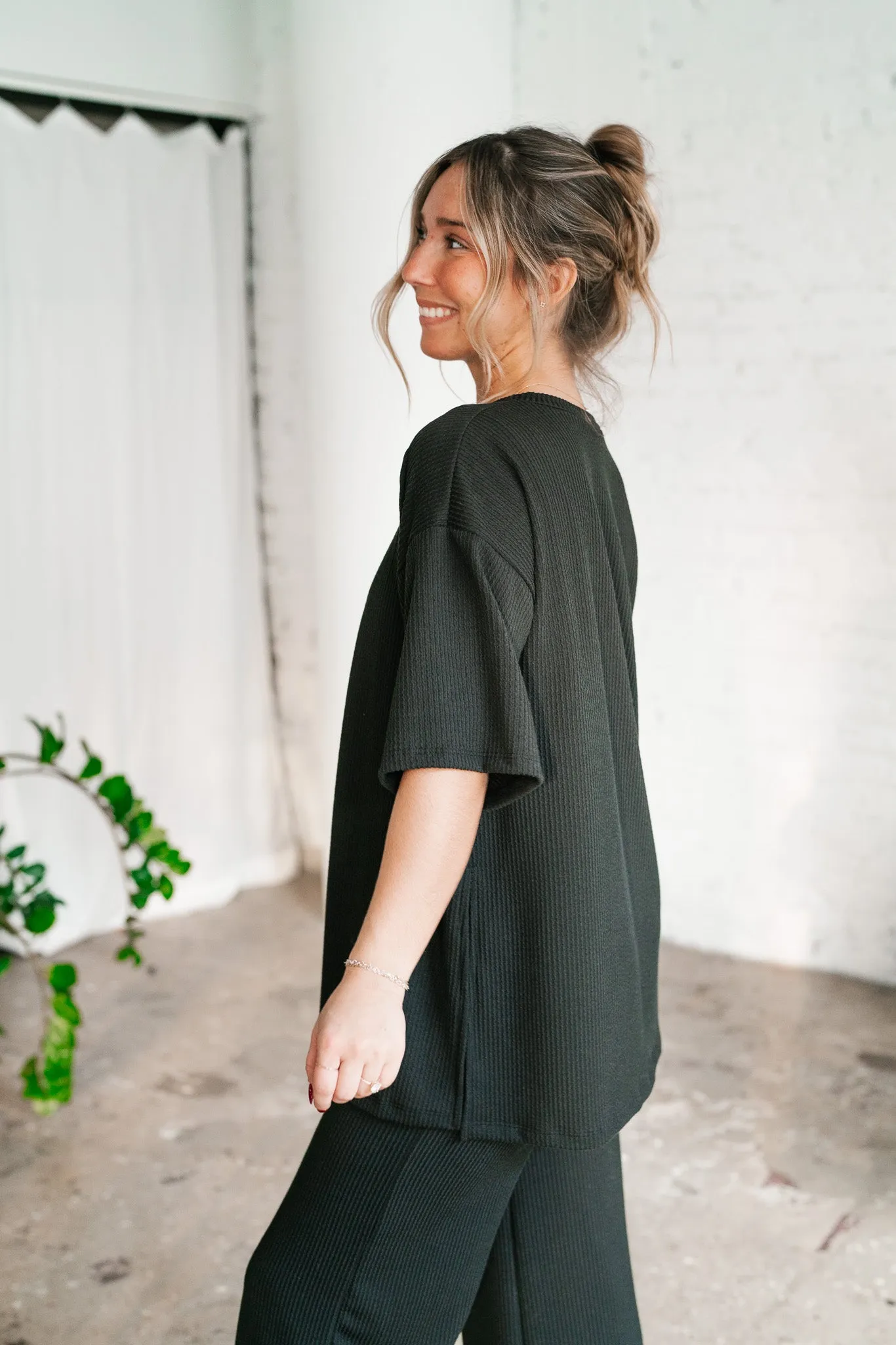 Always Cozy Ribbed Set - Top