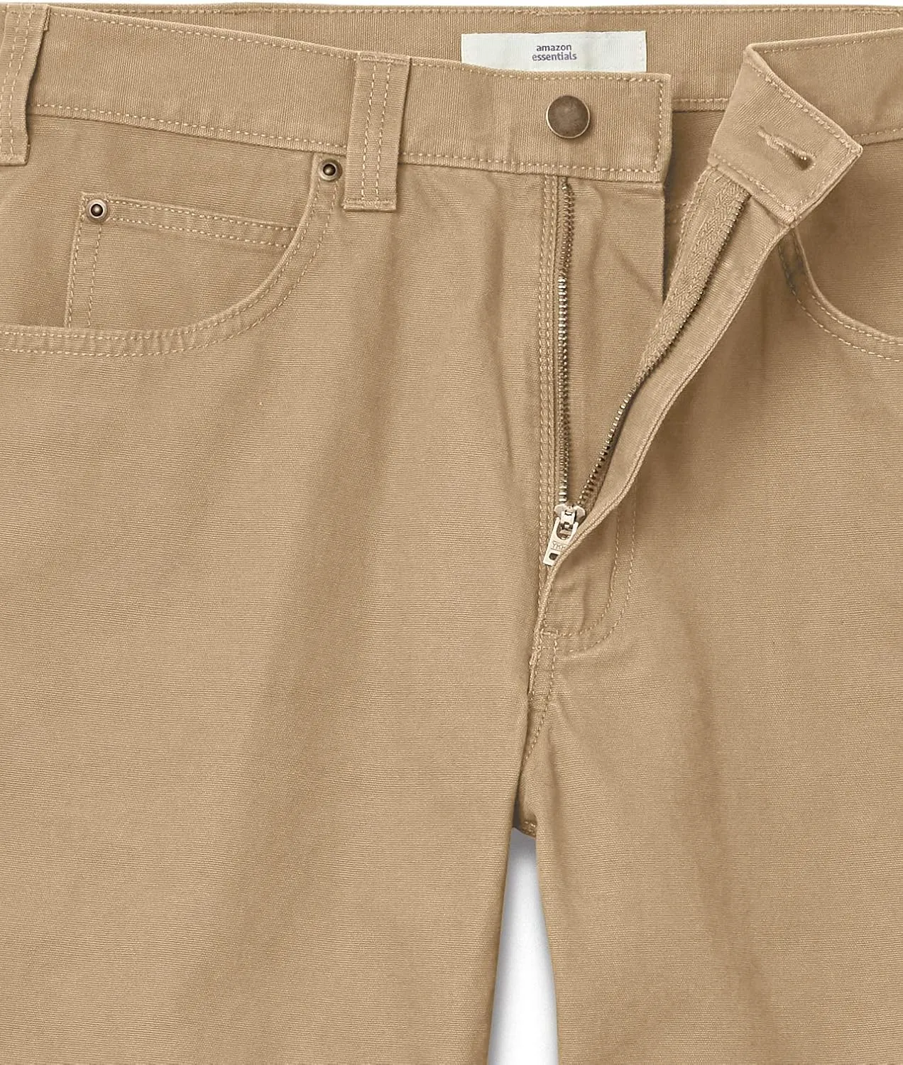 Amazon Essentials Men's Relaxed-Fit Carpenter Pants with Tool Pockets