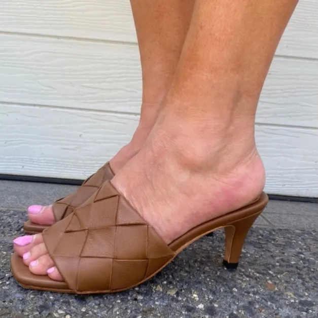Annese mule - Chocolate