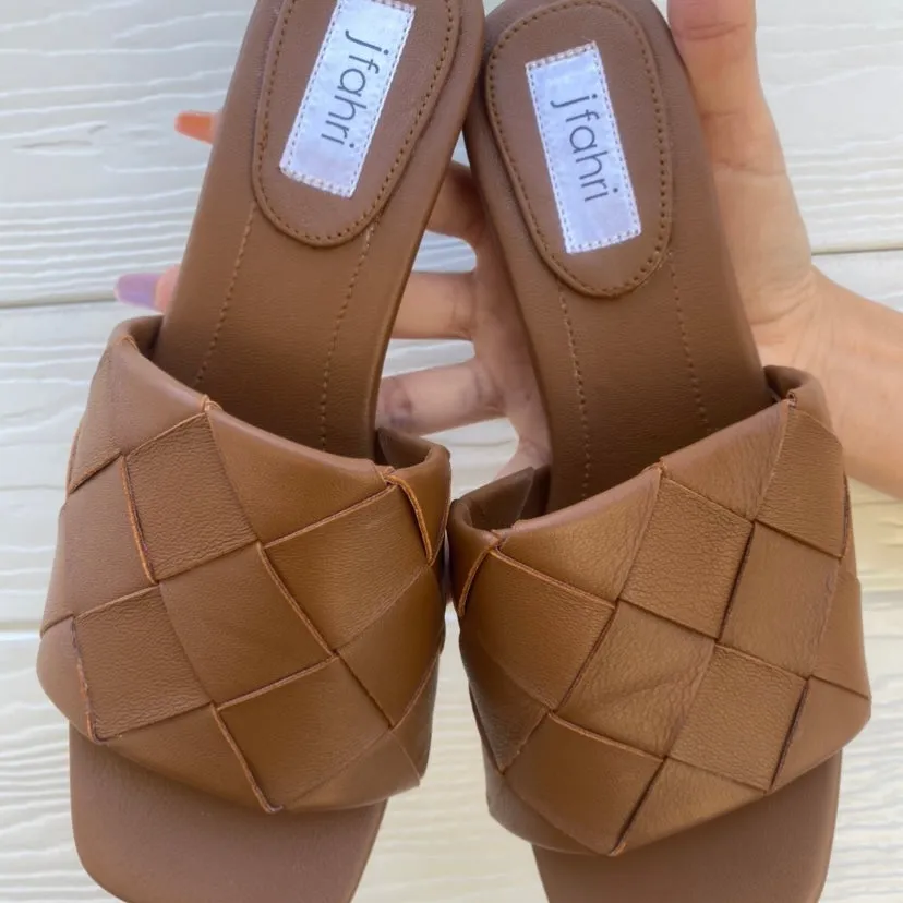 Annese mule - Chocolate