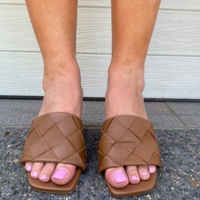 Annese mule - Chocolate