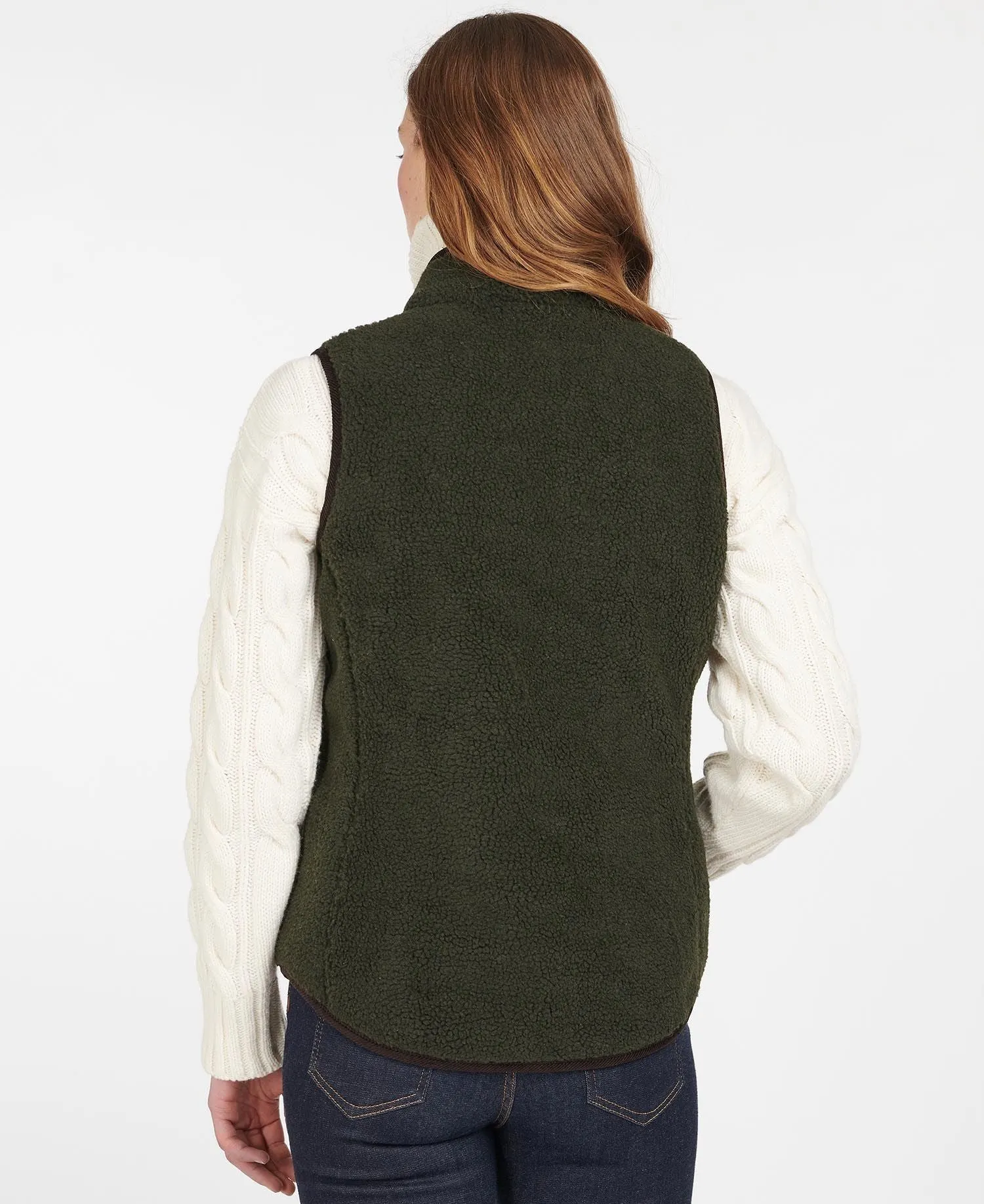 Barbour Burford Fleece Olive/Classic
