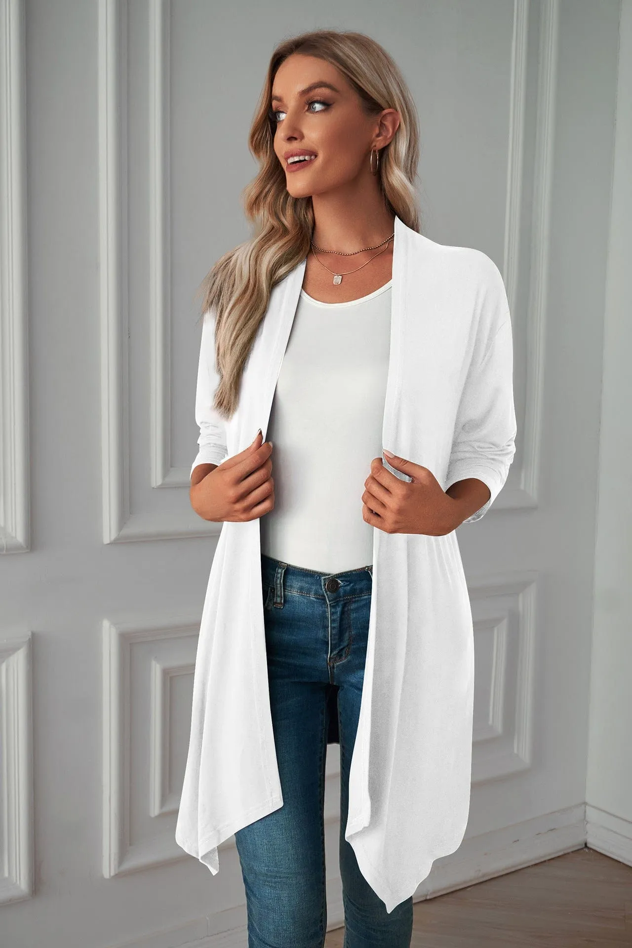 Casual Loose Fit Plaid Shirt Coat