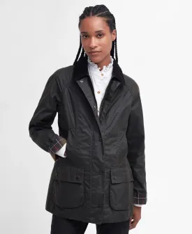 Classic Beadnell Wax Jacket (Olive)