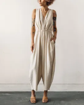 Cordera Linen Jumpsuit, Sand