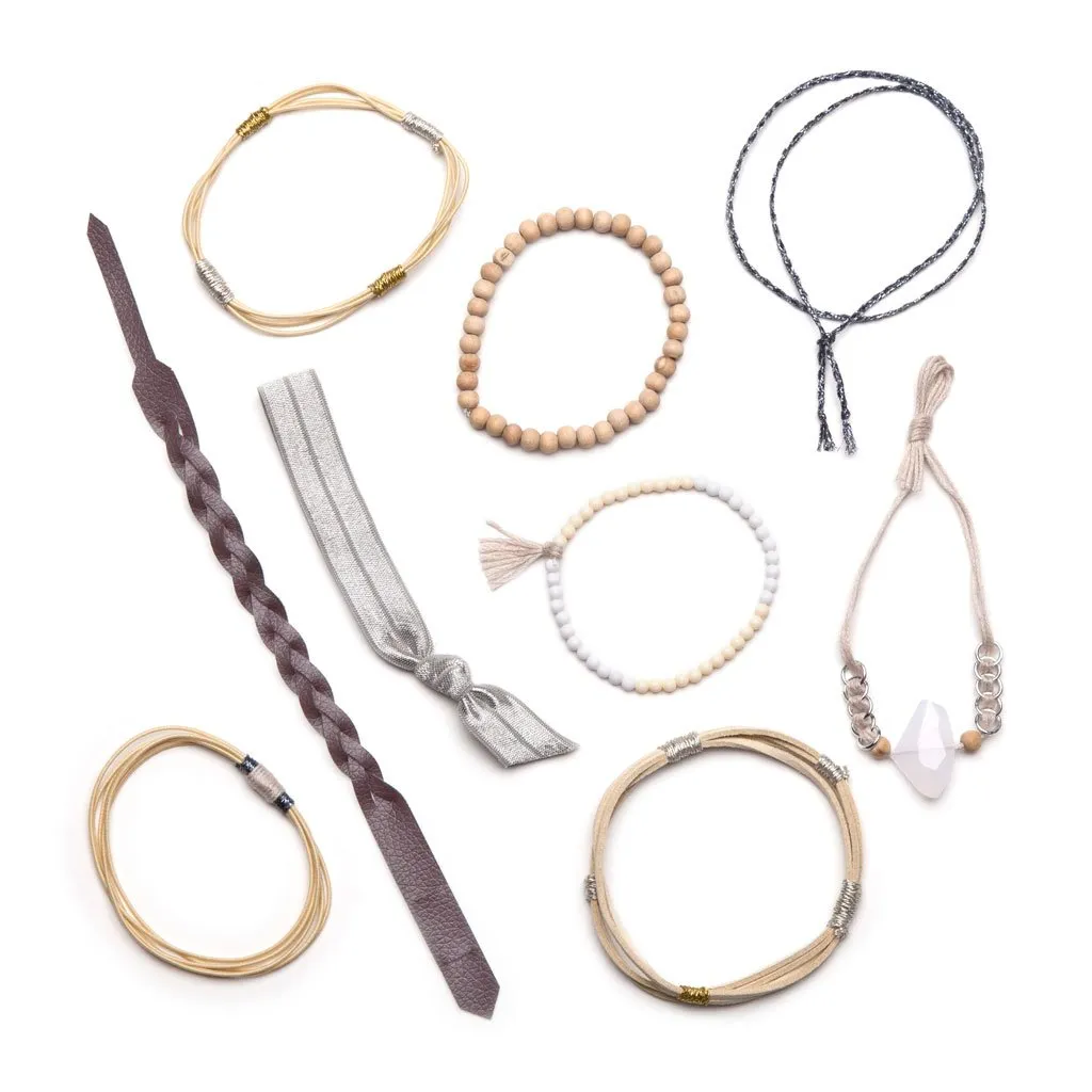 Craft Crush Bracelet Box Kit - Neutral Colors