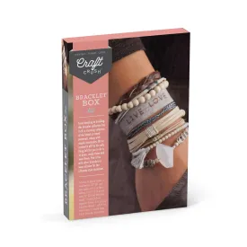 Craft Crush Bracelet Box Kit - Neutral Colors