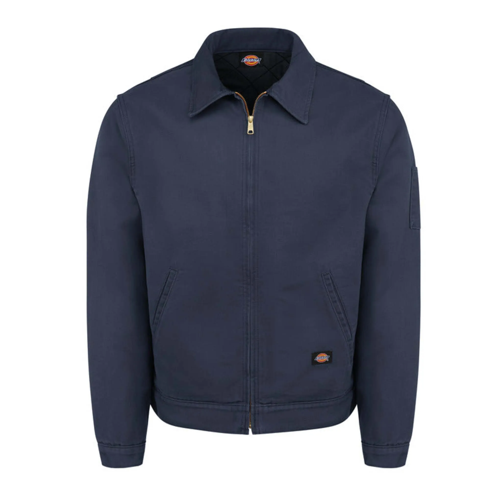 Dickies Men's LJ53 Industrial Duck Jacket with Insulation - Durable 10 oz. Fabric, Warm Lining, Adjustable Waist, Utility Pocket, Heavy-Duty Workwear | S-5XL