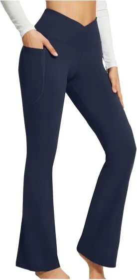 Flare Yoga Pants For Women Long Workout Legging Bell Bottom High Rise Stretch Bootcut Pull On Casual Lounge Trouser Flare Yoga Pants For Women Long Workout Legging Bell Bottom High Rise Stretch Bootcut Pull On Casual Lounge Trouser