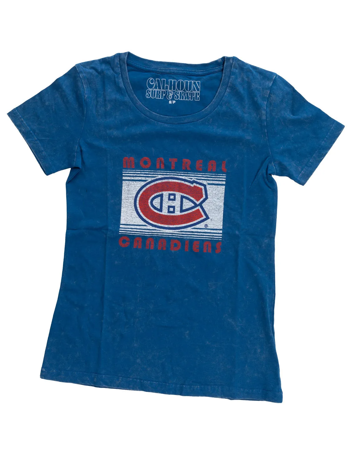 Montreal Canadiens Women's Acid Wash T-Shirt