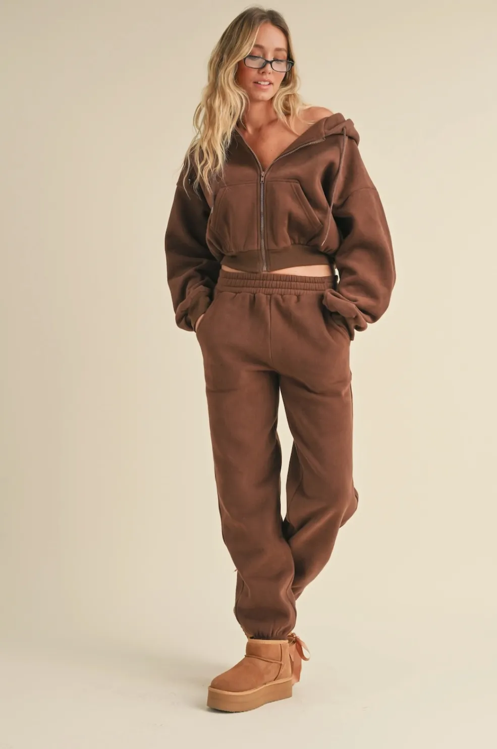 No Rush Zip Up Sweatshirt