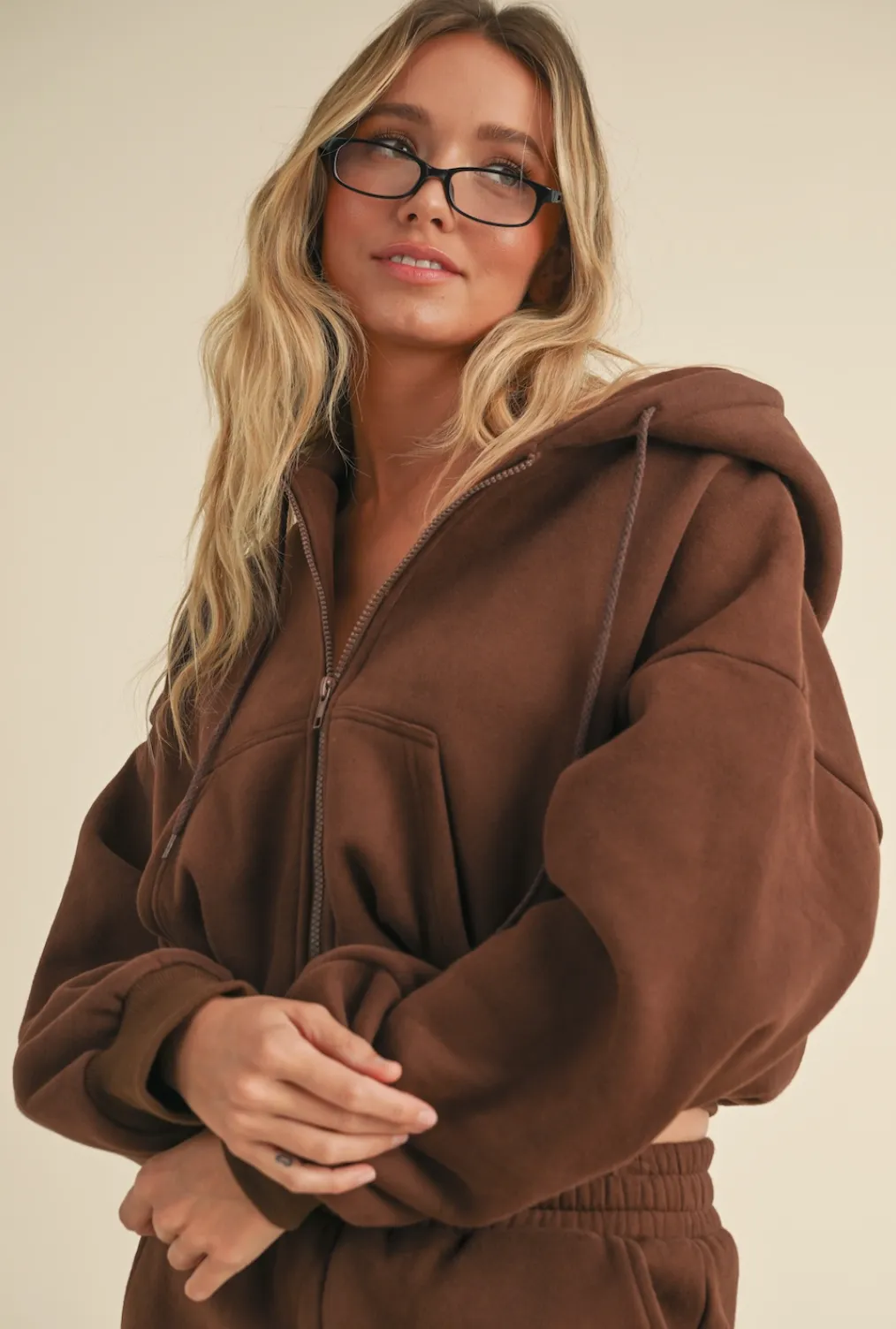 No Rush Zip Up Sweatshirt