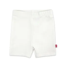 Organic Cotton Bike Short - White