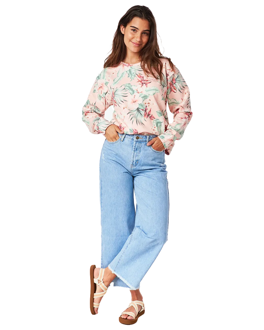 Papeete Sweatshirt in Light Pink