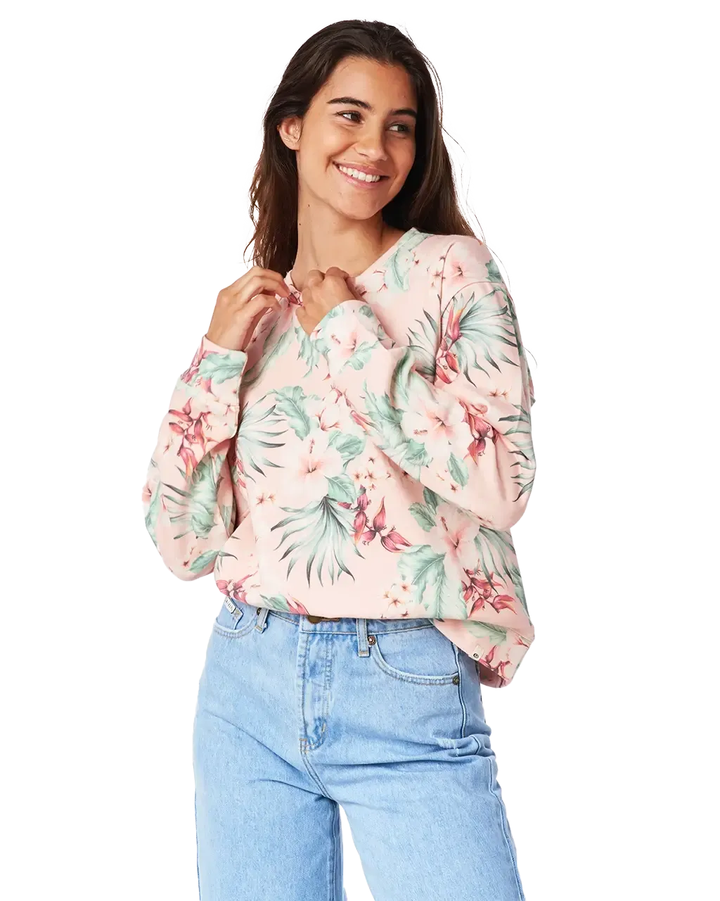 Papeete Sweatshirt in Light Pink