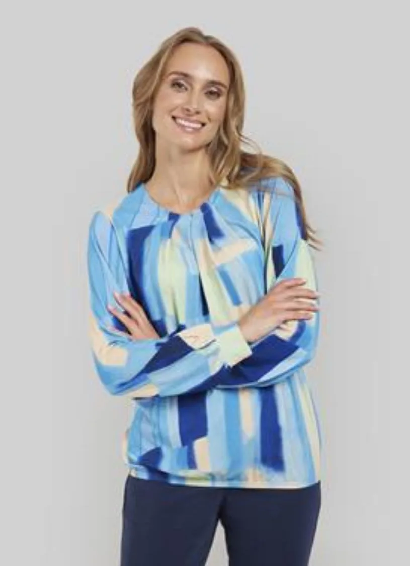 Signature abstract print Tops