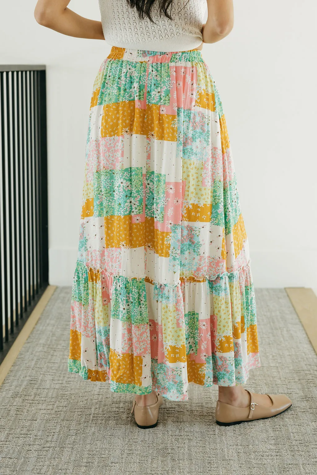 Tannis Skirt-Floral Multi