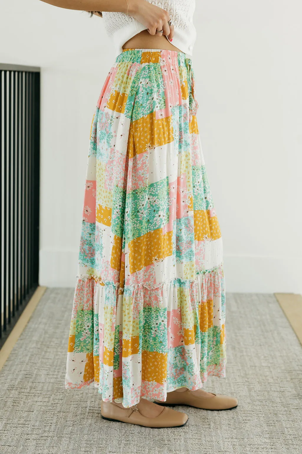 Tannis Skirt-Floral Multi