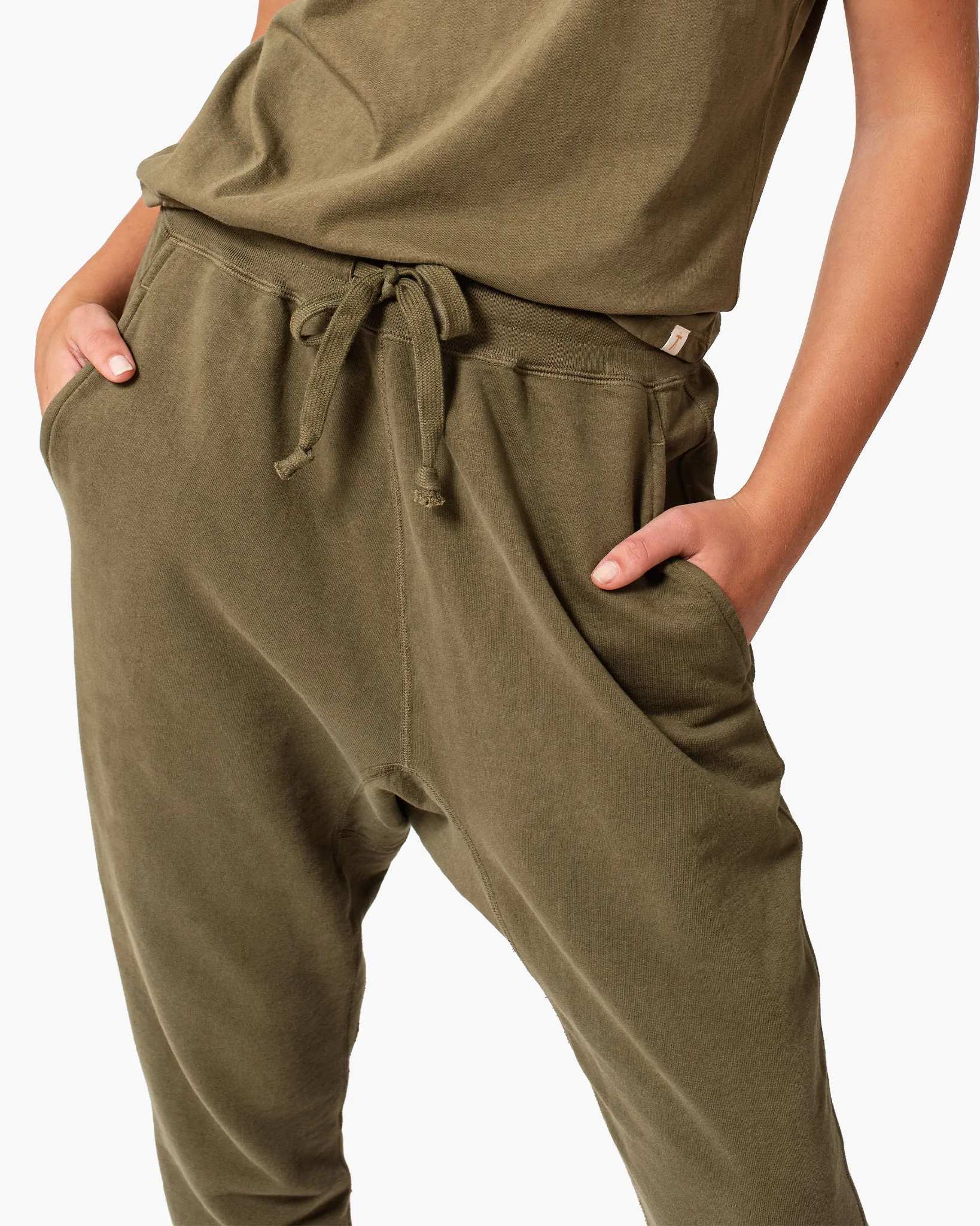The Relaxed Jogger - Olive