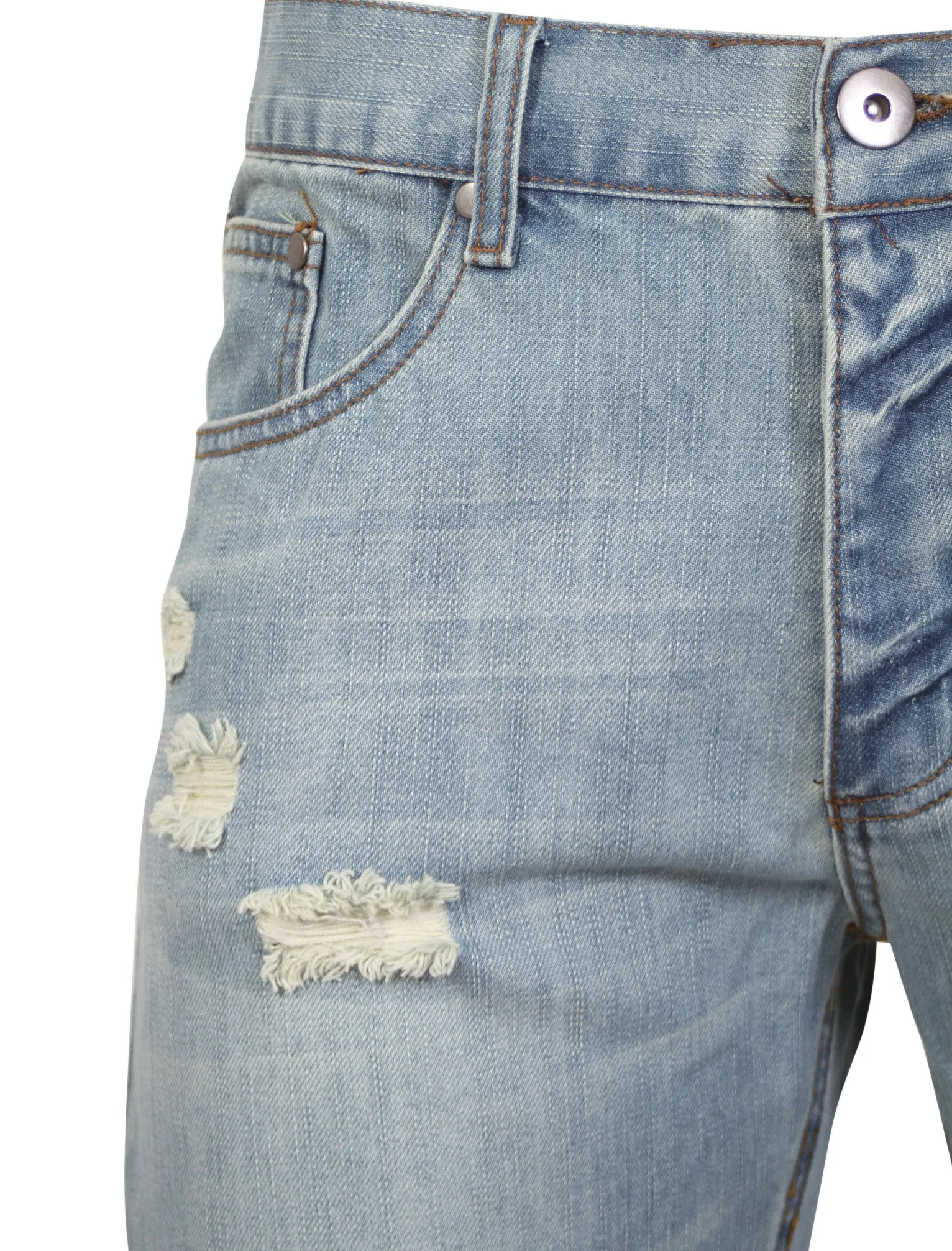 Tom Denim Shorts in Light Blue - Tokyo Laundry