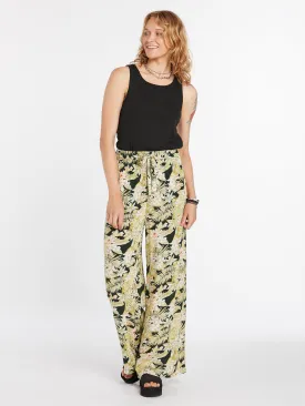 Volcom Frondly Fire Pants-Black Combo