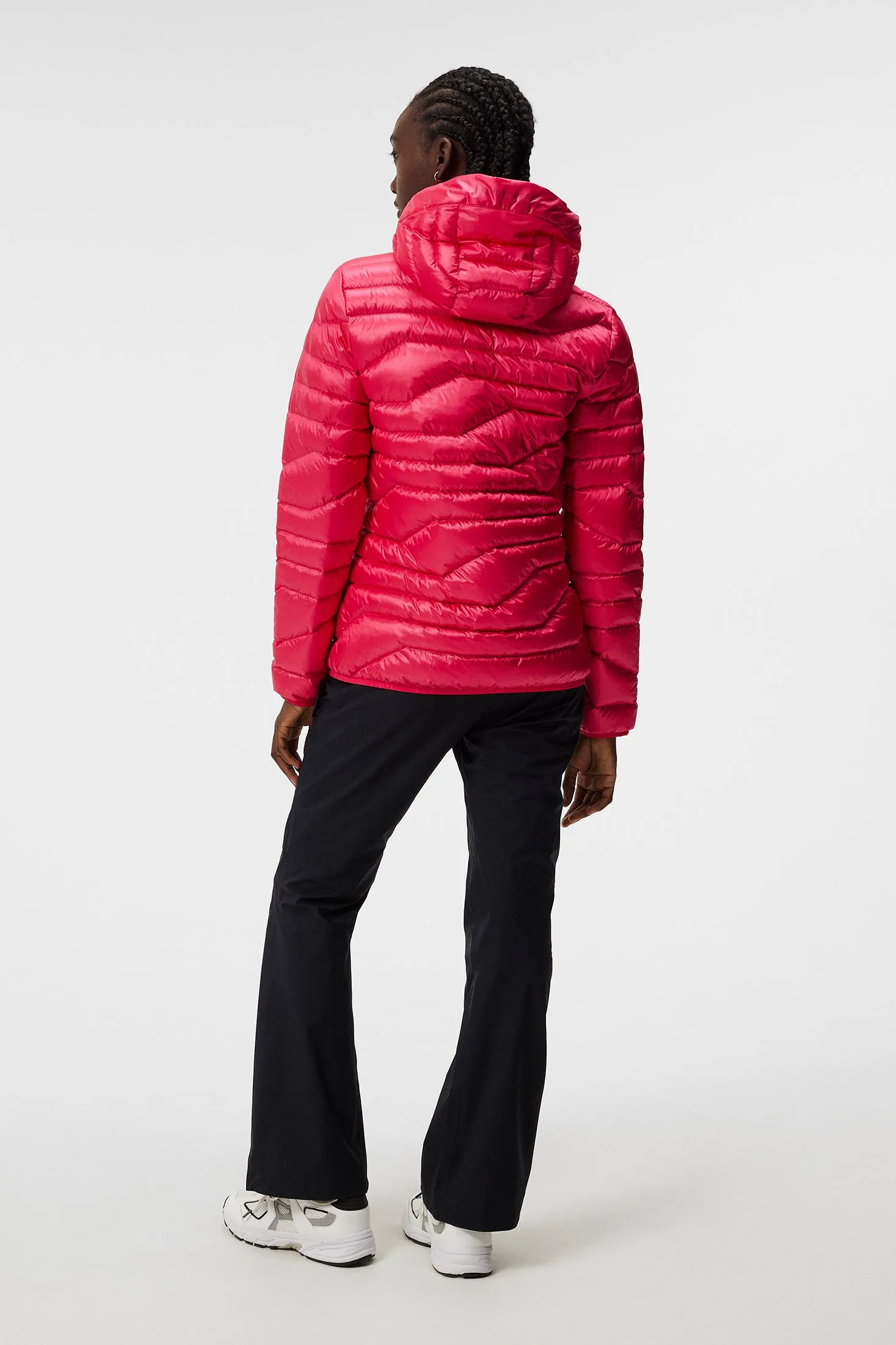 W Cliff Light Down Hood / Rose Red