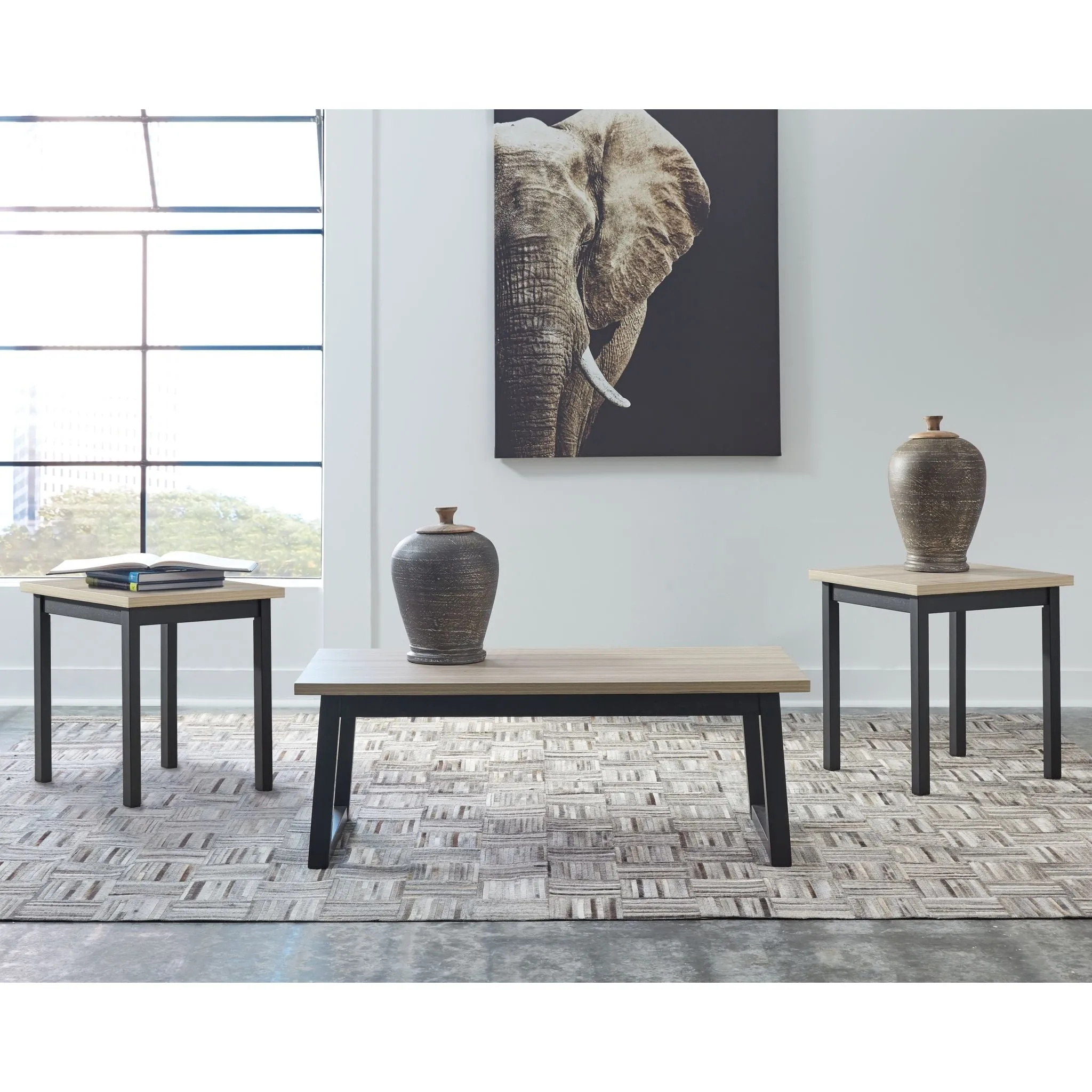 Waylowe Occasional Table Set (set of 3)