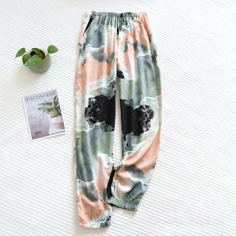 Women's Comfortable Floral Pants