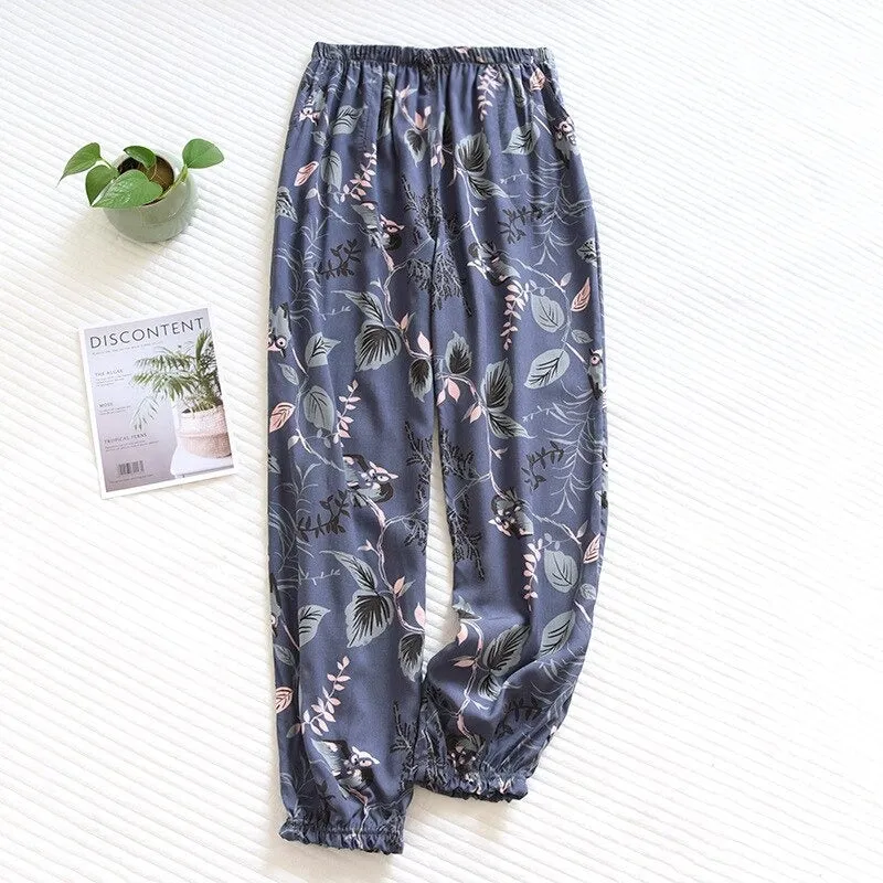 Women's Comfortable Floral Pants