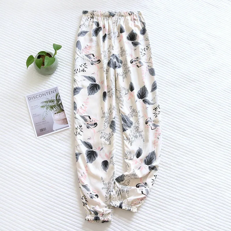Women's Comfortable Floral Pants