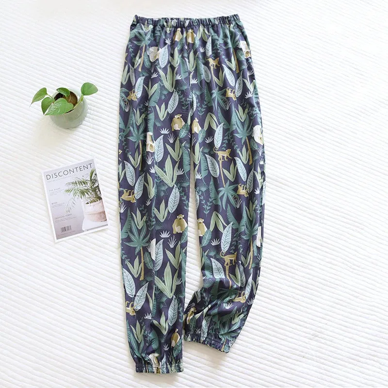 Women's Comfortable Floral Pants